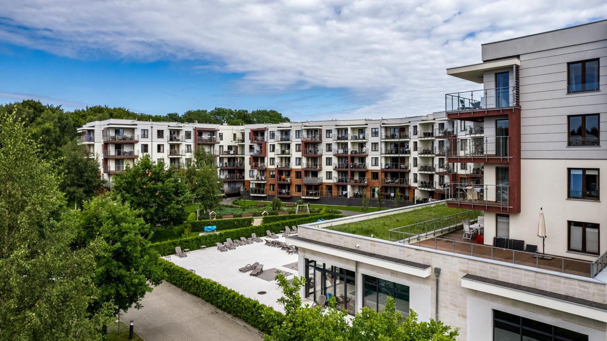 Apartamenty Sun & Snow Polanki Park Z Basenem Kołobrzeg Eksteriør billede